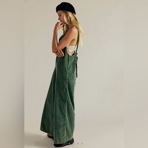 We The Free Freebird Cord Jumpsuit~ Rainforest
